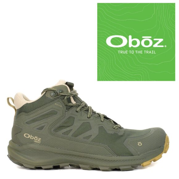 Oboz Katabatic Mid Waterproof Trail Boots, size 8.5 - Picture 1 of 8